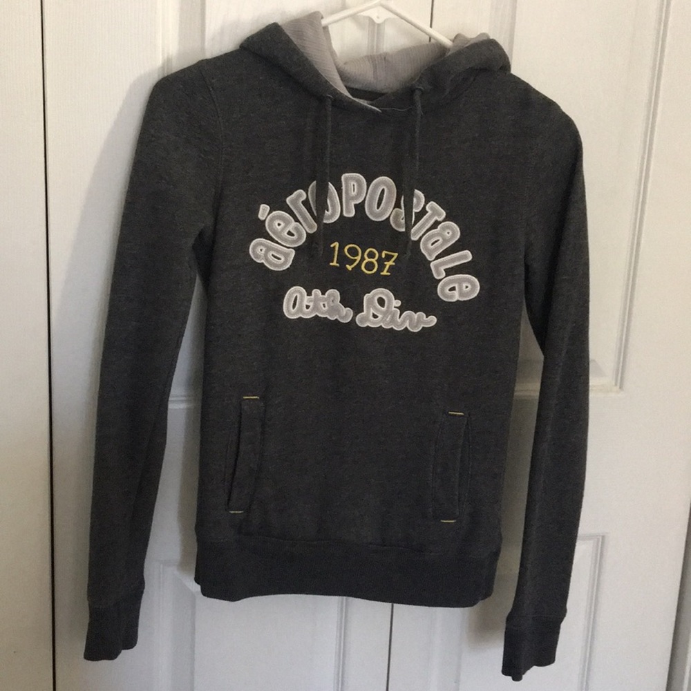 Gray hoodie